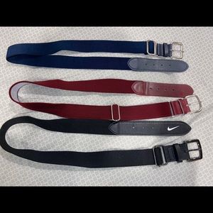 3 Softball belts